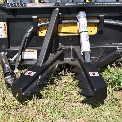 fence post puller for skid steer|sidney skid steer tree puller.